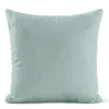 Enfärgade Kuddfodral<Nordisk Textil Verone Linne Aqua kuddfodral