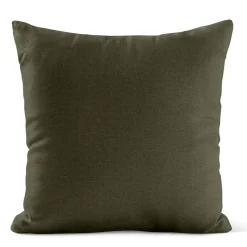 Enfärgade Kuddfodral<Nordisk Textil Verone Linne Grön kuddfodral