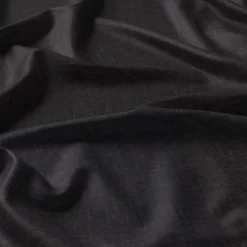 Gardintyger Enfärgade|Linnetyger<Nordisk Textil Verone Linne Svart – Stentvättat 100 % Lin