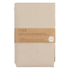 Bordsduk<Fondaco Vide beige textilvaxduk vattenavvisande duk