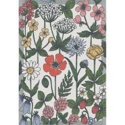 Kökshandduk<Ekelund Vildblomster kökshandduk 35X50 - s Linneväveri