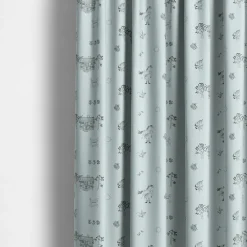 Gardintyger Mönstrade|Barnmönster<Arvidssons textil Villa Villekulla grön tyg