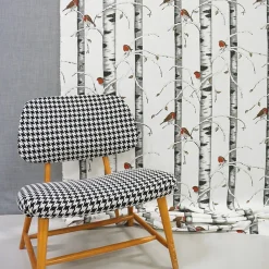 Gardintyger Mönstrade|Arvidssons Textil<Arvidssons textil Vinterdungen tyg