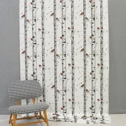 Gardintyger Mönstrade|Arvidssons Textil<Arvidssons textil Vinterdungen tyg