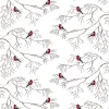 Gardintyger Mönstrade|Arvidssons Textil<Arvidssons textil Vinterland vit
