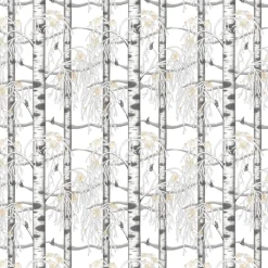 Gardintyger Mönstrade|Arvidssons Textil<Arvidssons textil Vinterskrud tyg