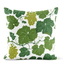 Mönstrade Kuddfodral<Arvidssons textil Vitis Vinifera kuddfodral