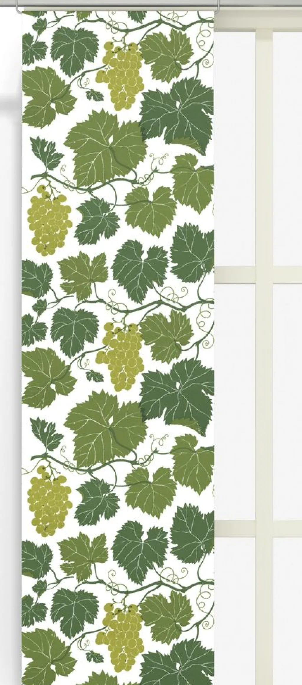 Panelgardiner<Arvidssons textil Vitis Vinifera panelgardiner med vindruvsmotiv