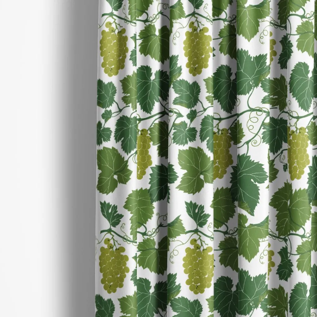 Gardintyger Mönstrade|Arvidssons Textil<Arvidssons textil Vitis Vinifera tyg
