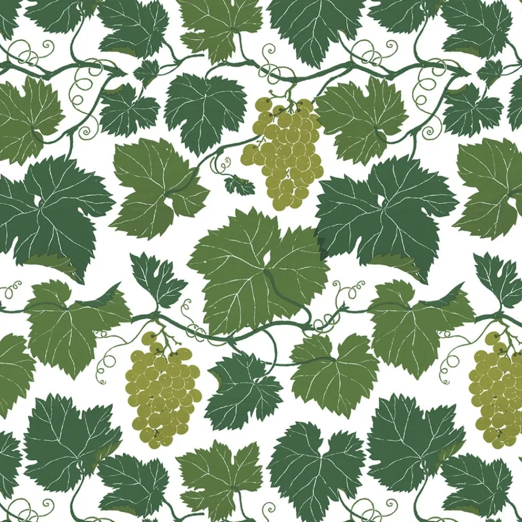 Gardintyger Mönstrade|Arvidssons Textil<Arvidssons textil Vitis Vinifera tyg