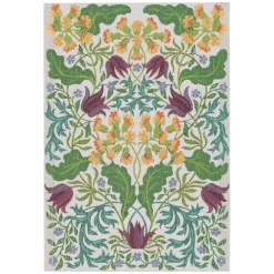 Kökshandduk<Ekelund Vårblommor kökshandduk 35X50 - s Linneväveri