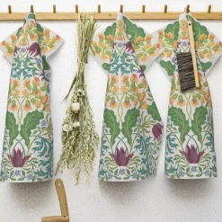 Kökshandduk<Ekelund Vårblommor kökshandduk 35X50 - s Linneväveri