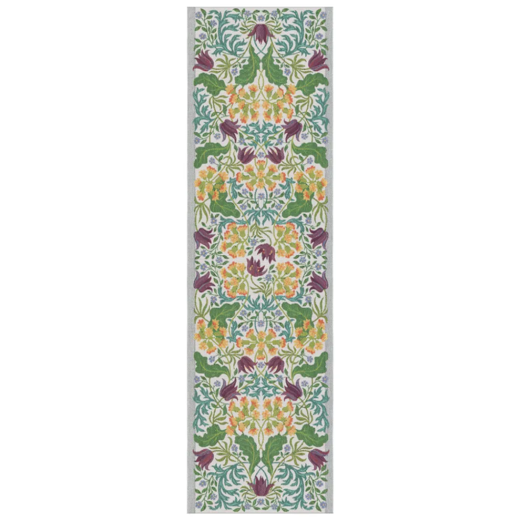 Bordslöpare|Ekelund Löpare<Ekelund Vårblommor löpare 35X120 - s Linneväveri