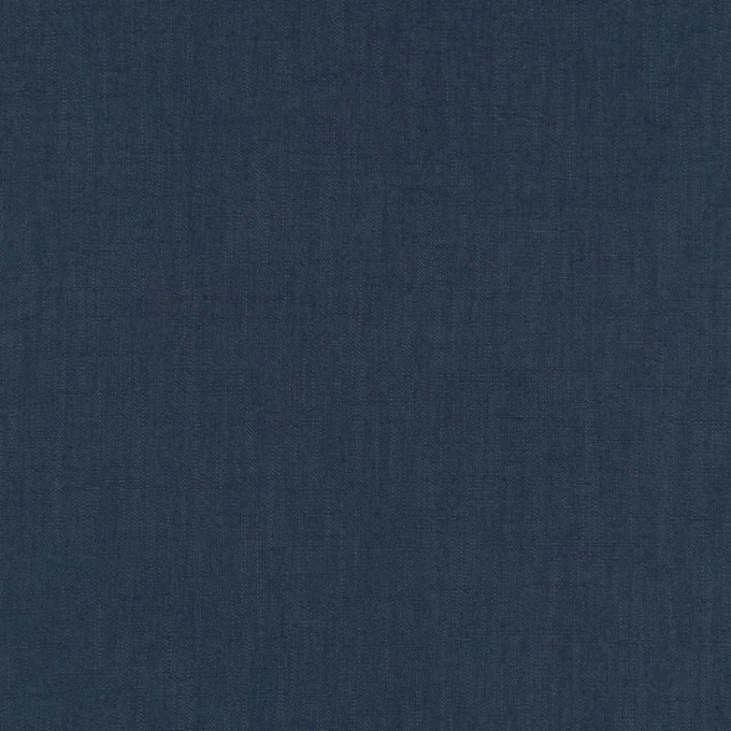 Gardintyger Enfärgade|Linnetyger<Nordisk Textil Washed lin/bomull blå tyg