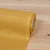 Gardintyger Enfärgade|Linnetyger< Washed lin/bomull gul tyg