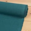 Gardintyger Enfärgade|Linnetyger<Nordisk Textil Washed lin/bomull petrol tyg