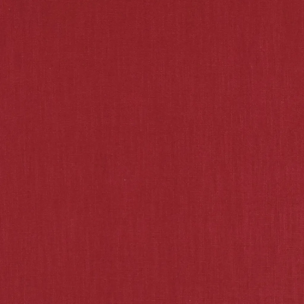 Gardintyger Enfärgade|Linnetyger<Nordisk Textil Washed lin/bomull röd tyg