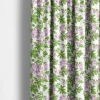 Gardintyger Mönstrade|Arvidssons Textil<Arvidssons textil Westerlunds Blomma lila-grön tyg