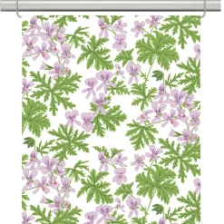 Panelgardiner<Arvidssons textil Westerlunds blomma panelgardin – Pelargoner & lantlig charm