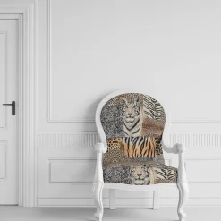Mönstrade Möbeltyger<Nordisk Textil Wildlife Mandala möbeltyg