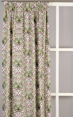 Gardiner Mönstrade<Nordisk Textil Willow Bloom gardin – klassisk blommig gardin i Arts and Crafts-stil