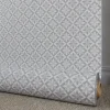 Bolster< Wilma ljusgrå bolstertyg